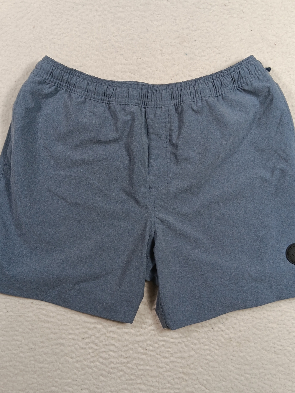 Chubbies Shorts Mens Large Blue Gym Swim 5.5" Inseam Unlined Hybrid Athleisure